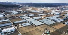 대규모 시스템 반도체 국가산업단지로 지정된 경기도 용인시 처인구 남사읍 일대 모습.