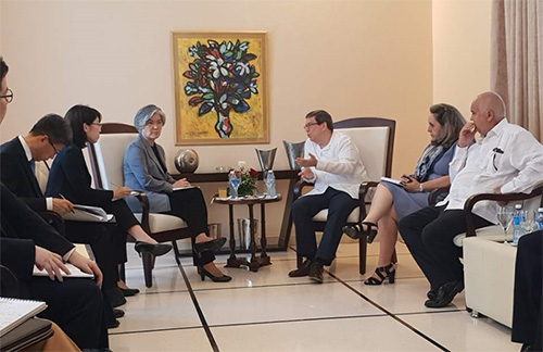 한-쿠바 양국 신정부 출범 이후 첫 외교장관회담 개최