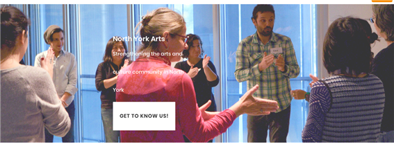 토론토 노스욕 지역의 예술 활동을 하는 단체, 노스욕아트 - 출처 : 노스욕아트 홈페이지