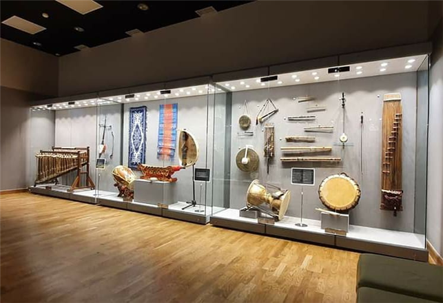 민속악기 박물관 소셜미디어에 소개된 한국 전통 악기들 – 출처 : 카자흐스탄 민속악기 박물관 인스타그램 계정
