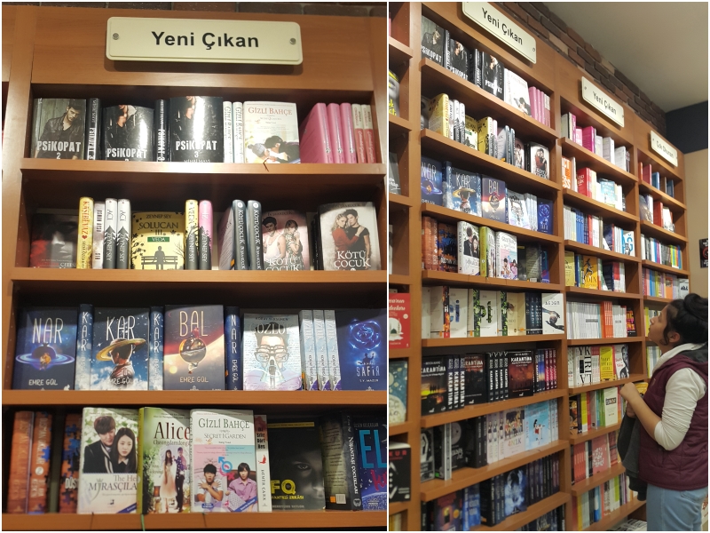 서점에서 한국드라마 번역서를 보고 있는 사람들 – 출처 : 통신원 촬영