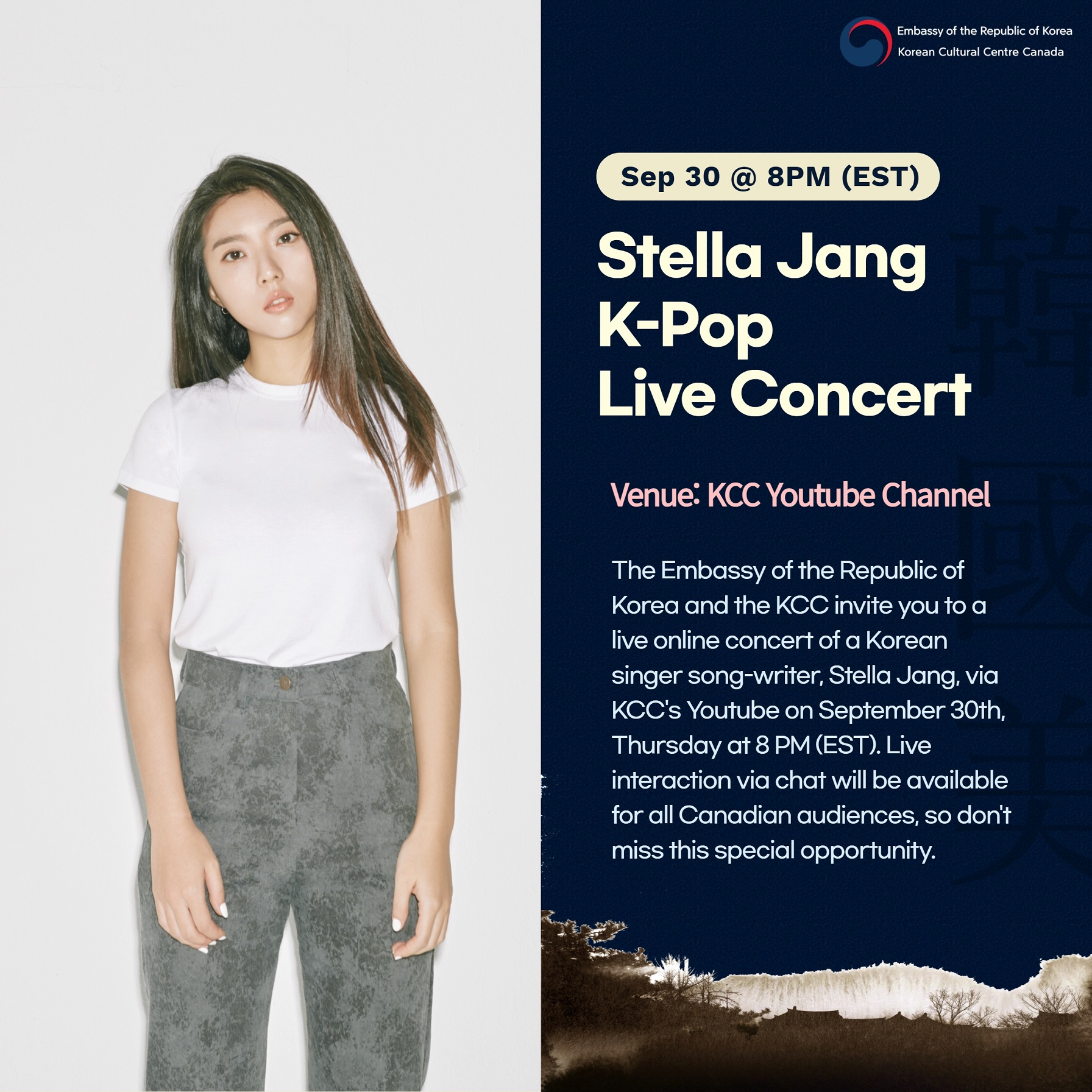 ▲ '스텔라장' 실시간 온라인 스트리밍 콘서트 포스터