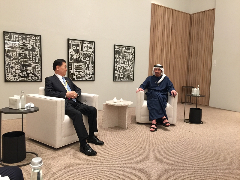 압둘라 빈 자이드 알 나흐얀(Sheikh Abdullah bin Zayed Al Nahyan)' UAE   외교․국제협력부 장관과 별도로 한-UAE 외교장관회담