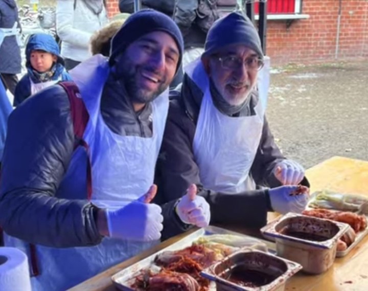 “Full of laughter... Hearty atmosphere” at the K-Kimchi Berlin Festival even in a cold snowfield