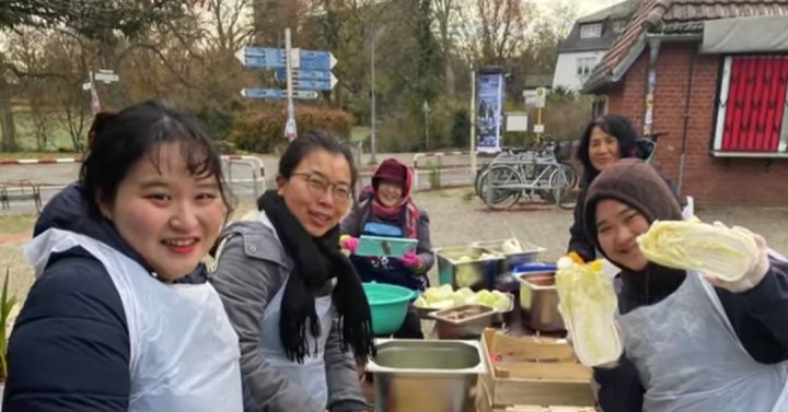 “Full of laughter... Hearty atmosphere” at the K-Kimchi Berlin Festival even in a cold snowfield