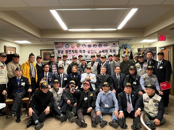 Photo: Gathering of Vietnam War veterans in New Jersey (January 2023)