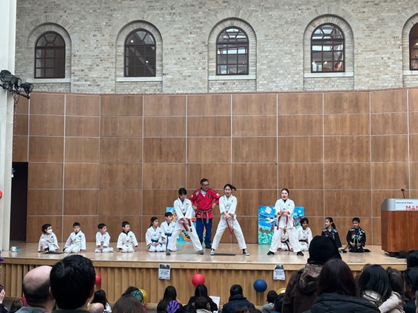 Photo: Taekwondo demonstration
