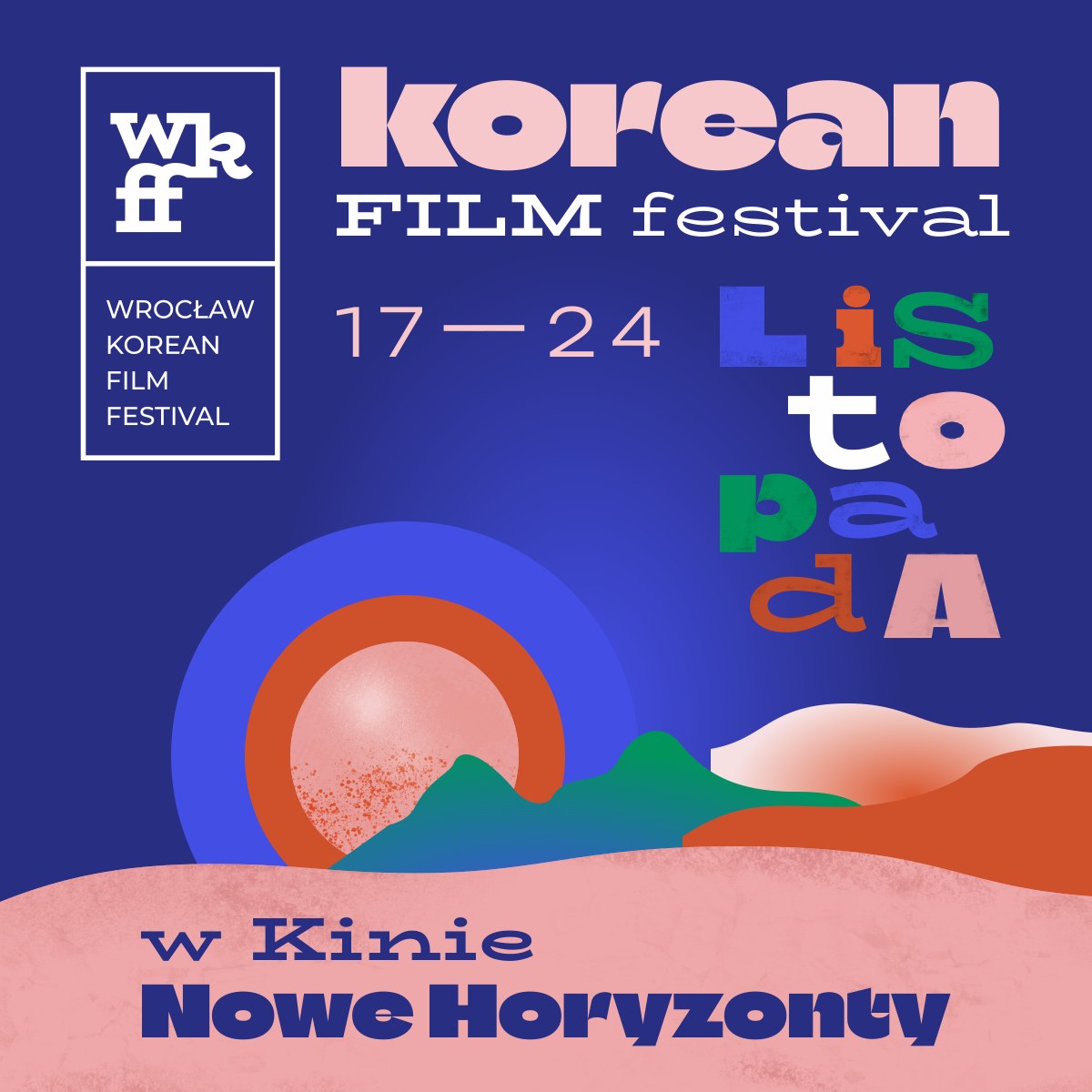 < 2023년 3개 도시에서 열리는 한국 영화제 - 출처: 바르샤바 한국 영화제 페이스북 계정(@warsaw.korean.film.festival) >
