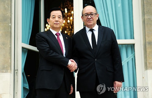 프랑스 국방장관 ″아프리카 국가 대북제재 이행 독려할것″