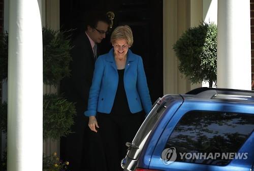 월스트리트, 워런 러닝메이트 되면 힐러리 지원중단 '엄포'