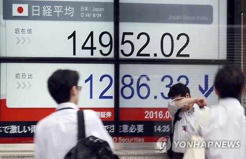 <브렉시트> 일본, 외환개입·추가완화·경기부양자금 확대 검토
