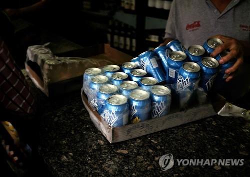 베네수엘라 최대 맥주회사 다음주 생산 재개