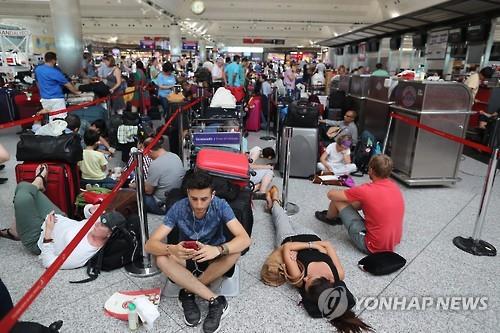 터키 쿠데타로 중단했던 국적 항공사 운항 재개