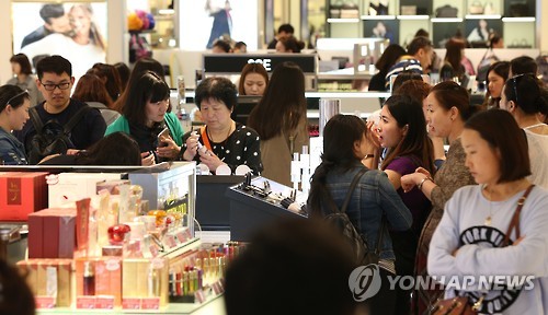 면세점 상반기 매출 사상 첫 5조원 돌파…작년보다 26.1%↑
