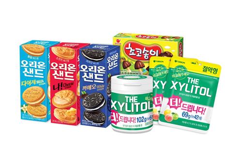 오리온, 비스킷·껌 포장 개선…
