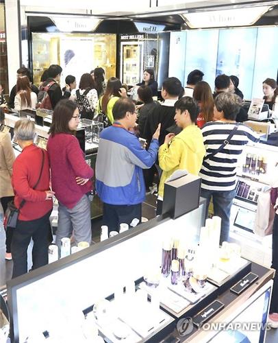 '고급브랜드 고성장'…국산 화장품, 면세점 판매가↑