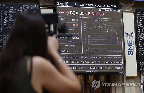<유럽증시> 美 연내 금리인상 가능성 제기되며 일제히 하락