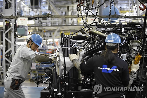 일본 7월 산업생산 전월 대비 제자리걸음…예상치 하회