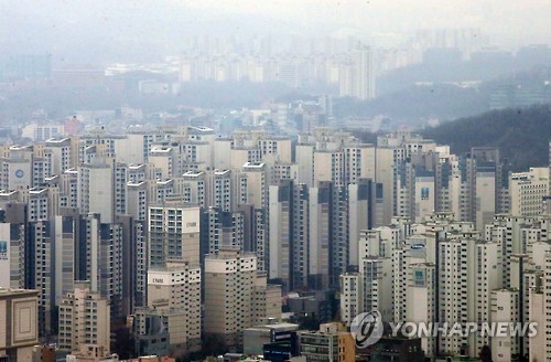 서울 아파트값 상승률 연중 최대…0.26% 올라
