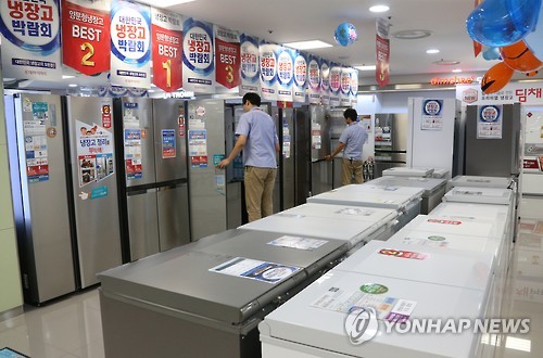 추석 앞두고 가전시장 '활기'…에어컨·냉장고 판매 ↑