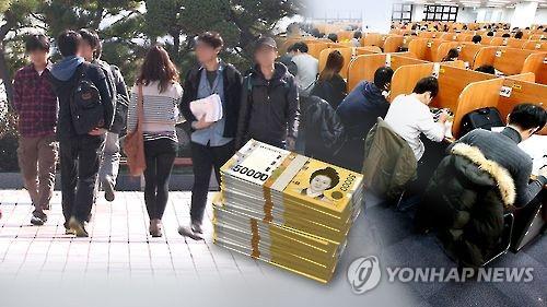 취업난 속 지난해 졸업유예생 1만7천여명…등록금도 35억원 내