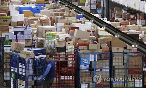 불황인데 택배물량은 사상최대…김영란법 앞둔 마지막 기회라서?(종합)