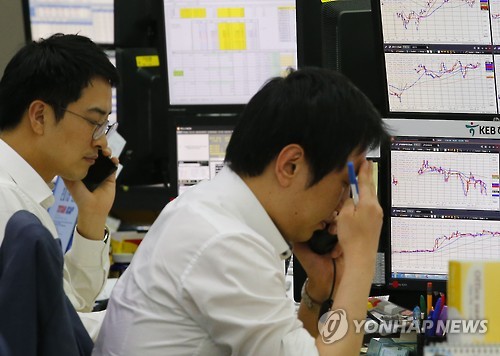 코스피, 2,040선 밑으로…北 핵실험 가능성에 방산株 급등(종합)