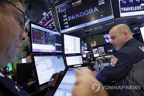뉴욕증시 미 기준금리 동결에 강세…다우 0.9% 상승 마감