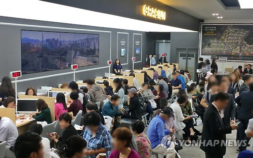 고덕 그라시움 아파트 청약에 3만6천여명 몰려