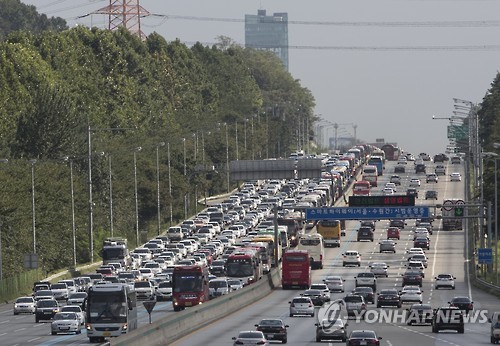 '가을바람 쐬자' 행락객 북적…