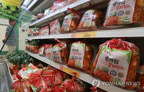 배춧값 고공행진에 포장김치 매출 폭등