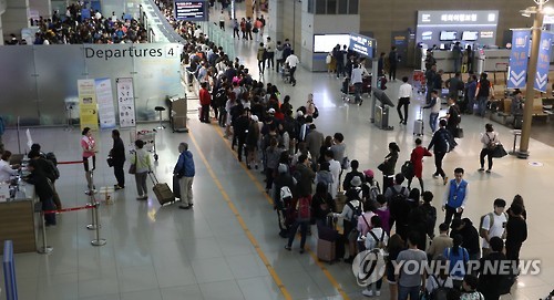 9월 항공여객 862만명…작년보다 17.3% 증가