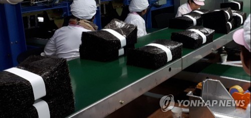 전남산 수산물 1월 수출액 2천100만달러…27% 증가