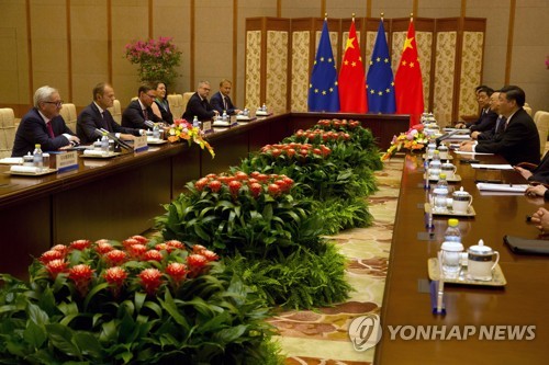 EU, 中과 각 세우나…