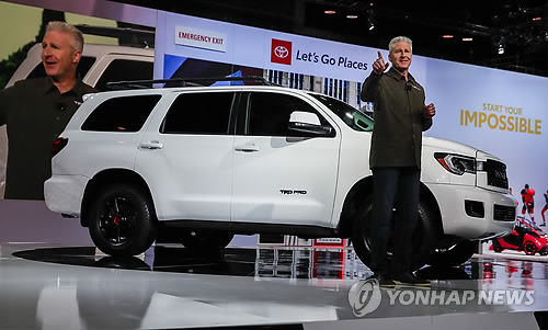 도요타, 새 NAFTA 앞서 5년간 대미 투자 14조8천억원으로 확대