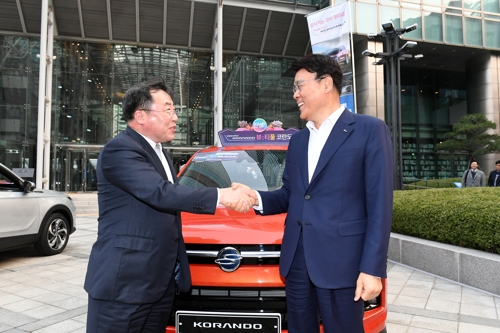 포스코 강판 들어간 쌍용차 '코란도 신차' 공동 프로모션