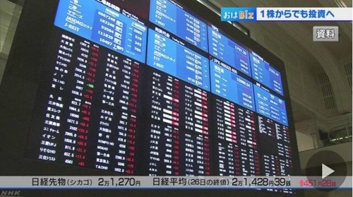 도쿄증시, 1주 단위 '소액투자허용' 시스템 도입 검토