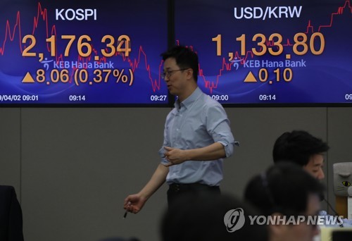 코스피 상승 출발…2,170대 강세(2보)